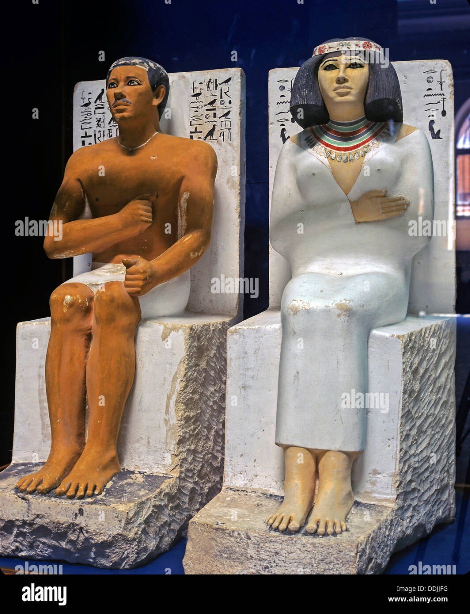 Статуя Рахотепа и Нофрет