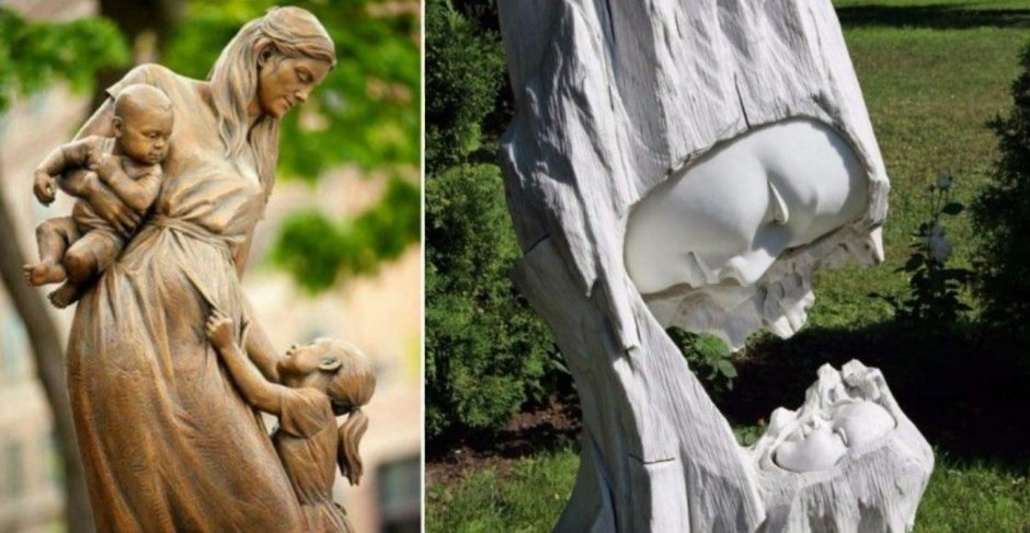 Скульптура мать