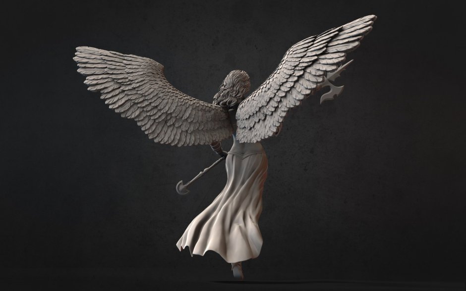 Эстетика скульптуры с крыльями