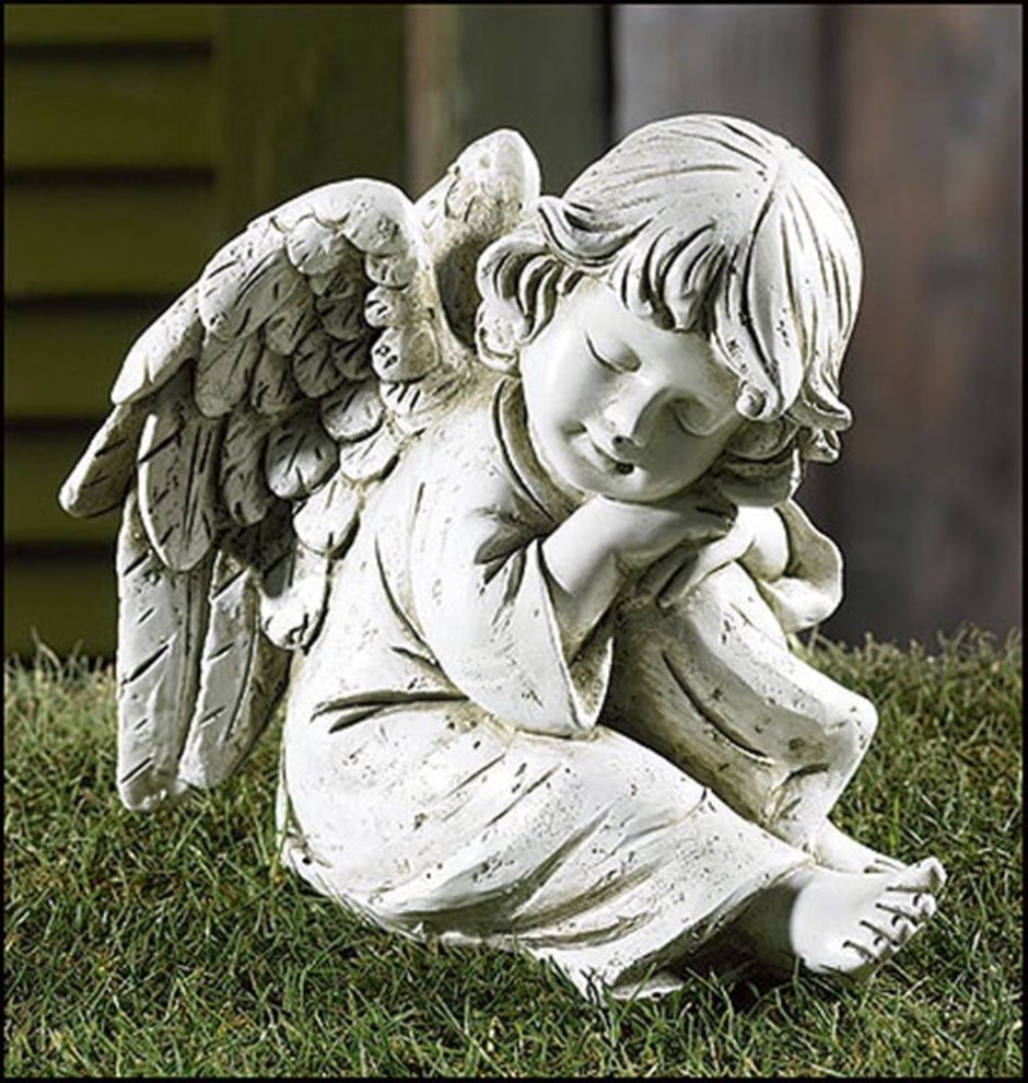 Скульптуры ангелочков для памятников