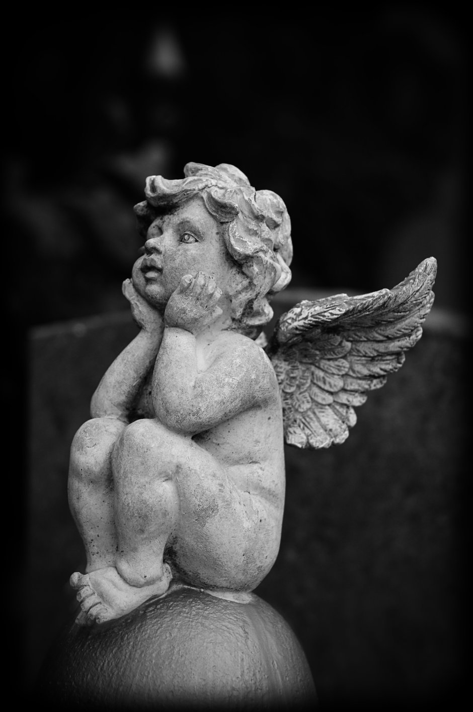 Античные скульптуры ангелов