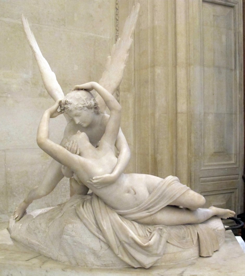 Антонио Канова. Амур и Психея (1787—1793, Париж, Лувр)
