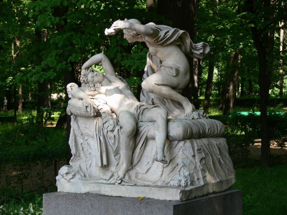 Амур и Психея статуя