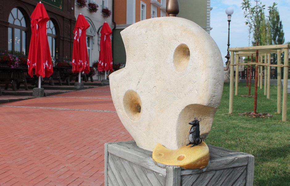 Скульптуры на Лыбедском бульваре Рязань