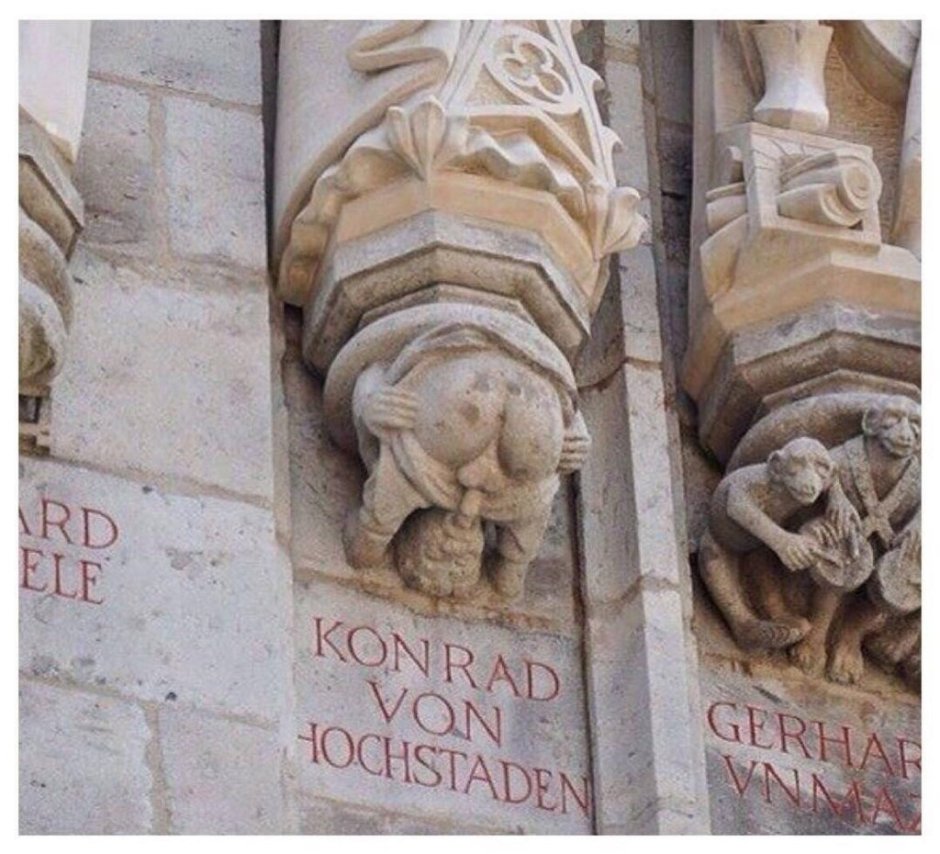 Konrad von Hochstaden статуя