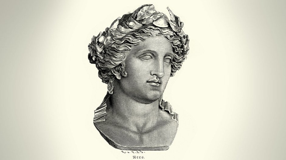 Римский скульптурный портрет Нерон