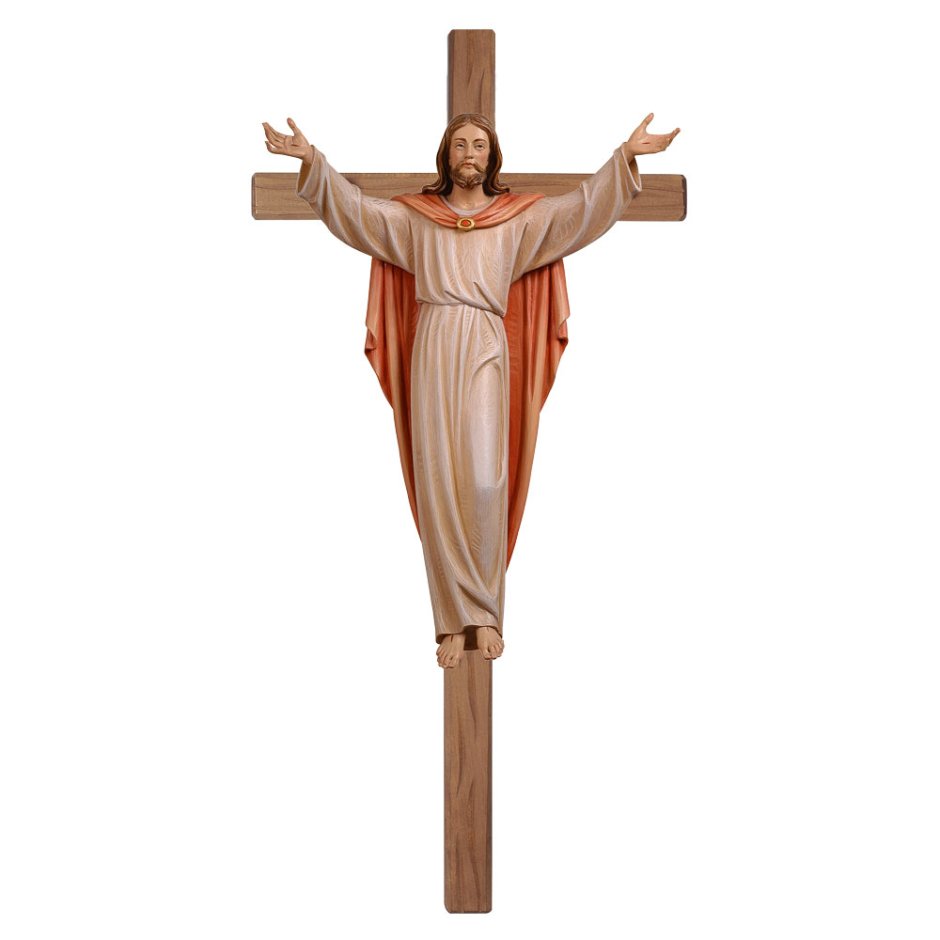 Скульптура Христа из дерева