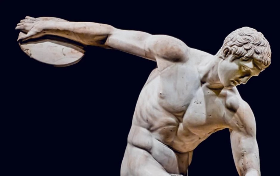 Скульптура спортсмена