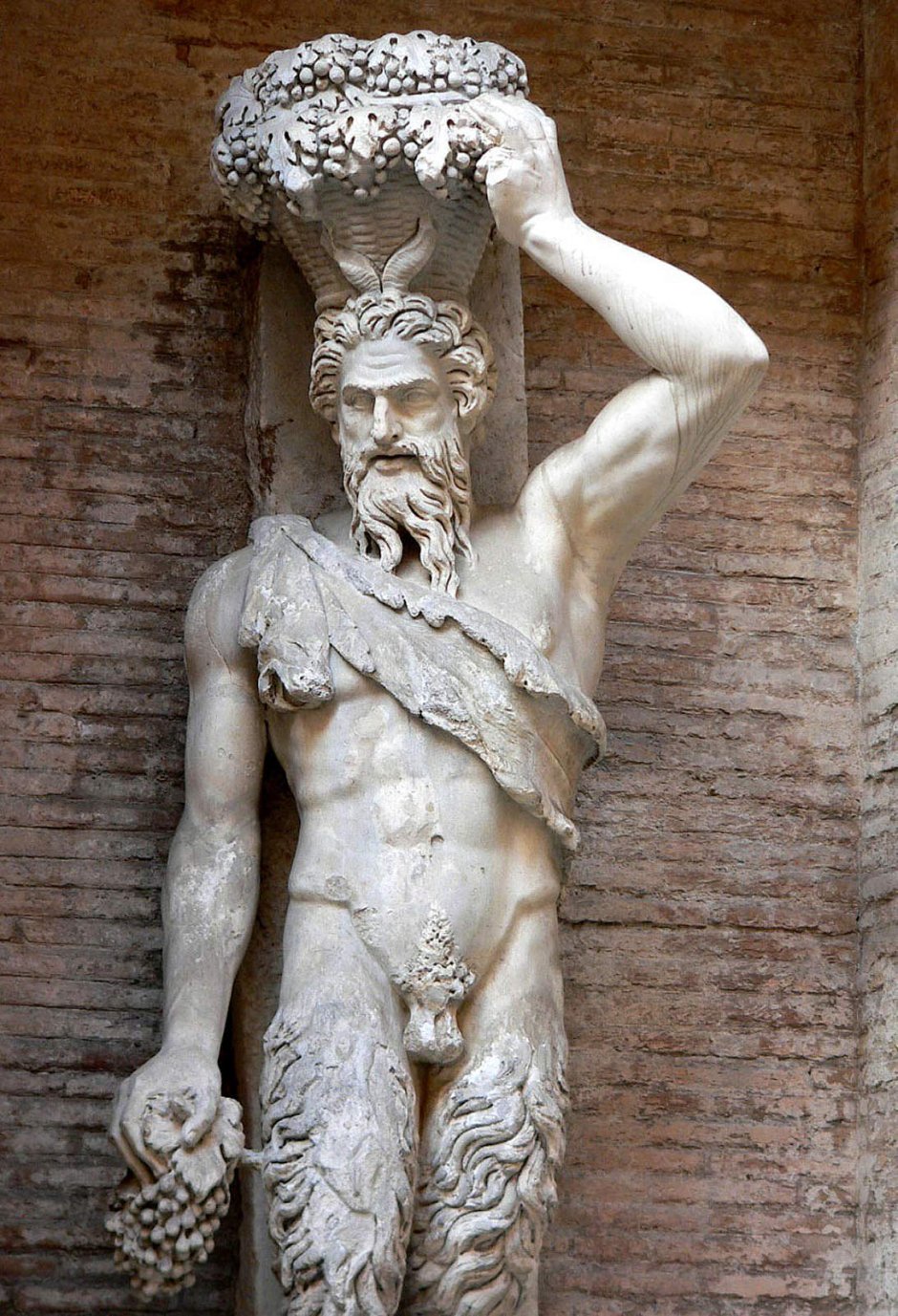 Бог Пан в древней Греции скульптура