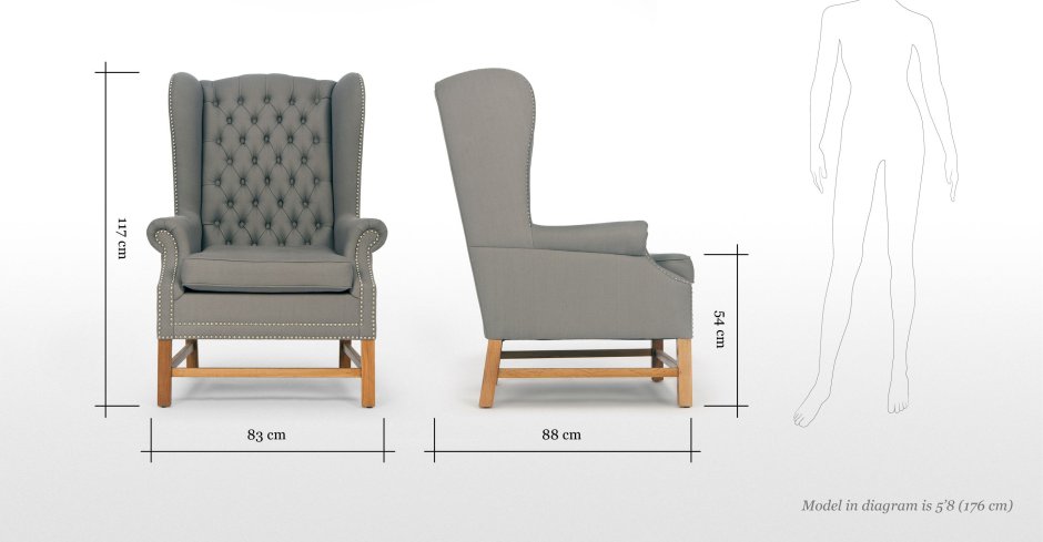 Кресло Размеры