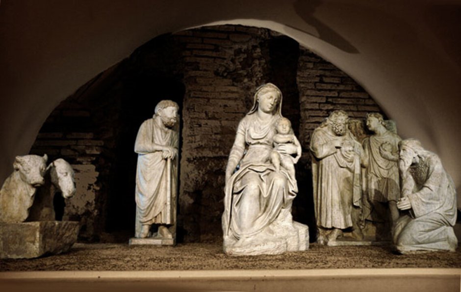 Скульптурами Арнольфо ди - Камбио Санта Мария