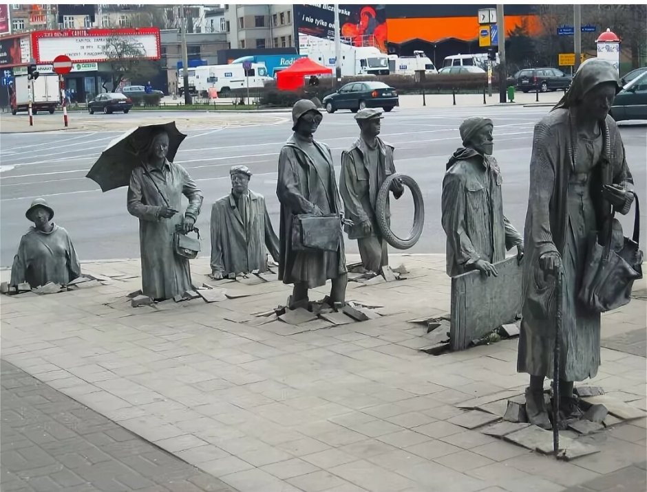 Необычные городские скульптуры
