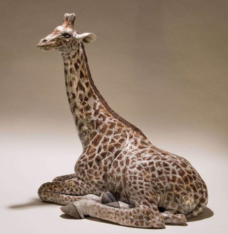 Скульптура жирафа