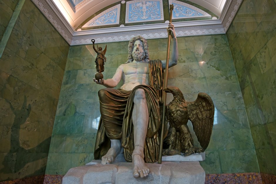Статуя Юпитера в Эрмитаже