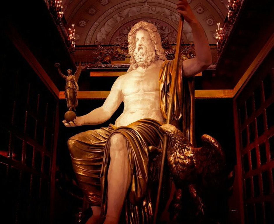 Статуя Зевса олимпийского