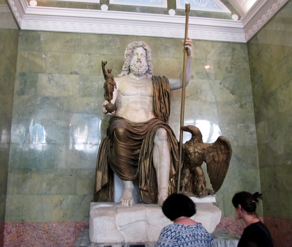 Скульптура Фидия Зевс