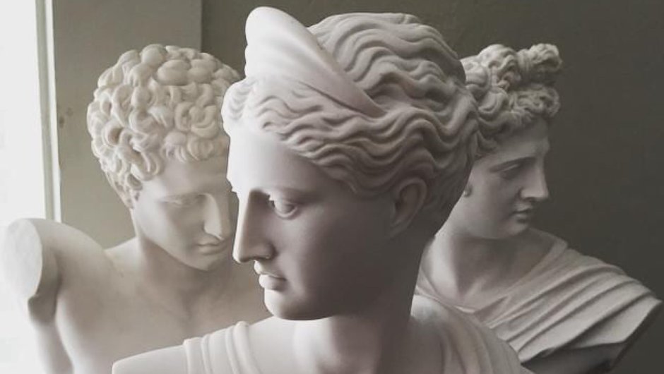 Бюст. Артемида (Диана Римская) Artemis (Diana of the Romans) - 15 см _ Antique-copy