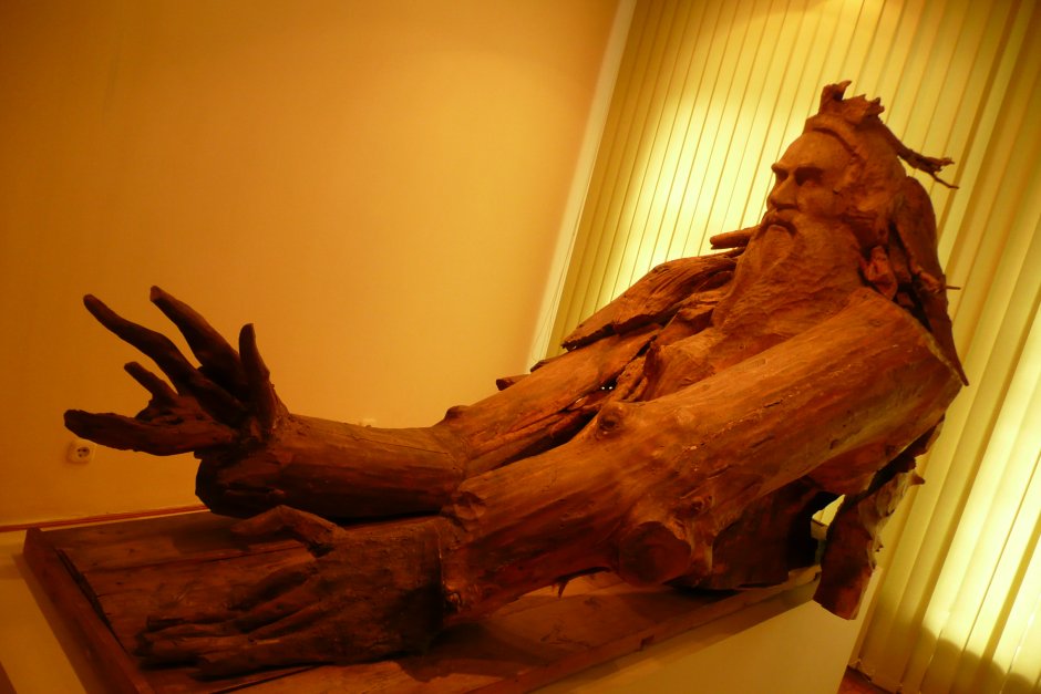 Резьба по дереву скульптура Леший