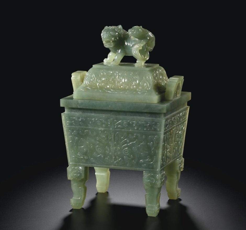Древний Китай нефритовые статуи