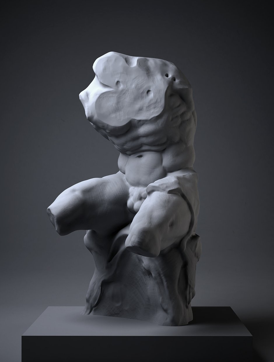 Бельведерский торс скульптура