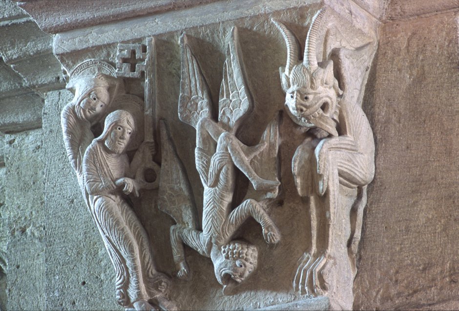 Сен Лазар в Отене скульптура
