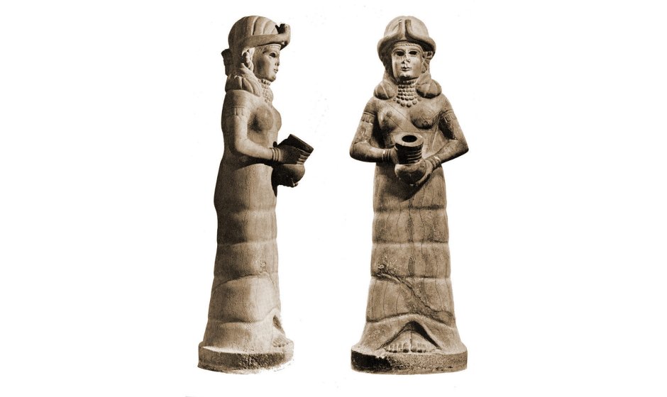 Богиня Иштар древняя статуя