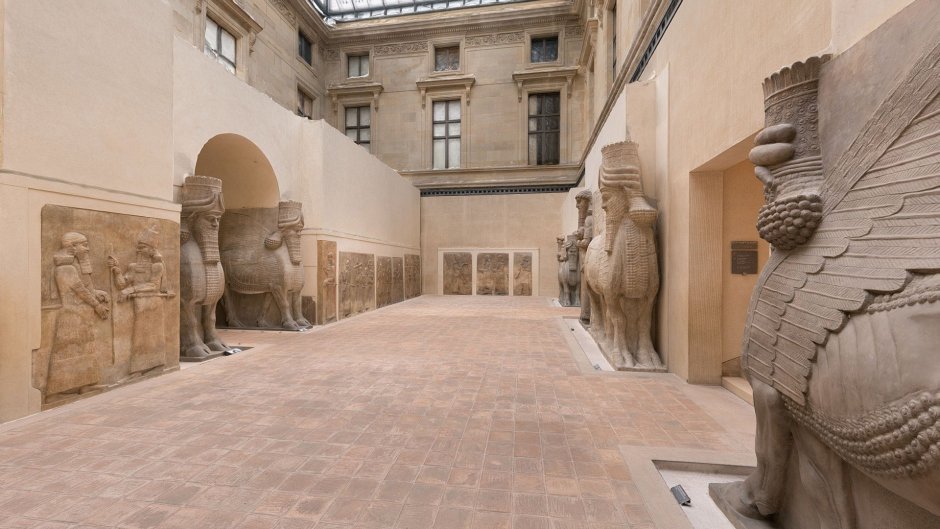 Лувр музей Ассирийских древностей