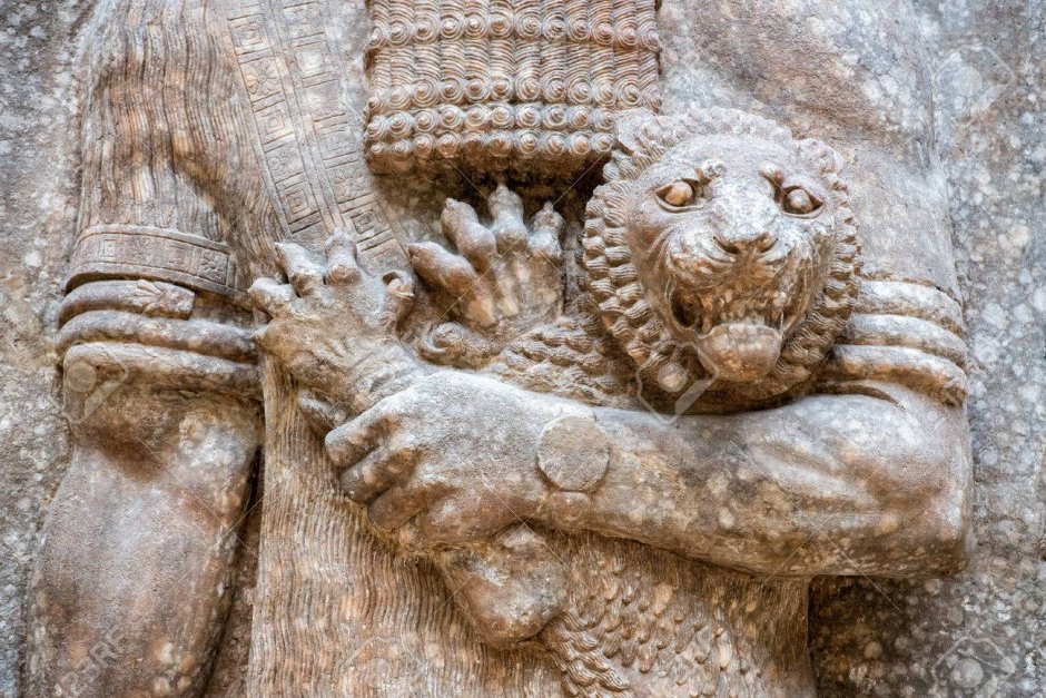 Скульптура древнего Вавилона