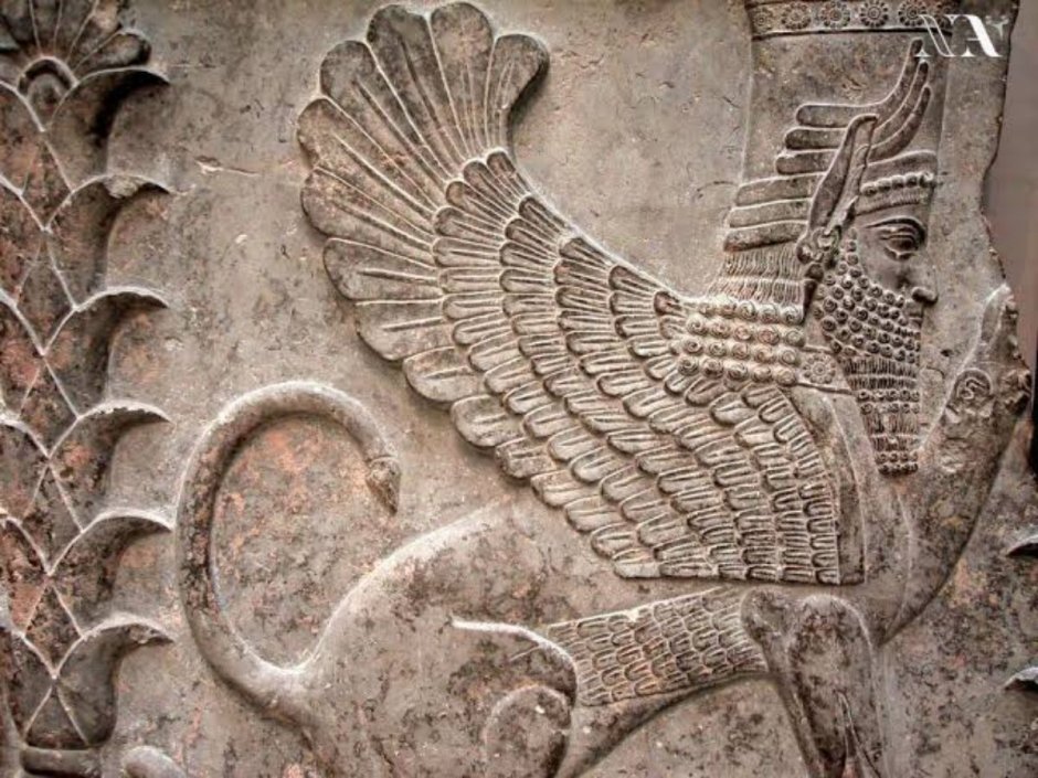 Барельефы древней Ассирии