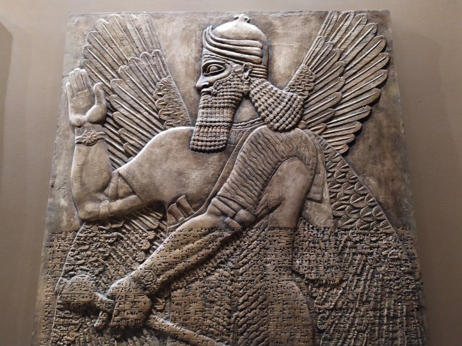 Барельефы древней Месопотамии