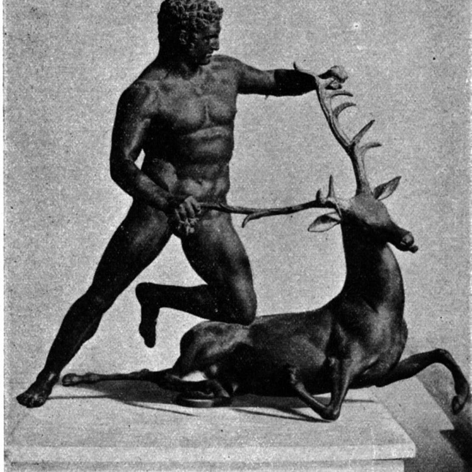 Геракл и Диомед скульптура Флоренция