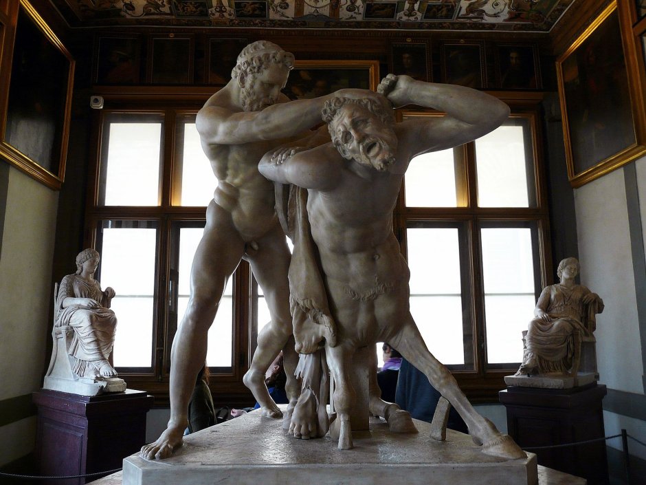 Геркулес и Диомед скульптура