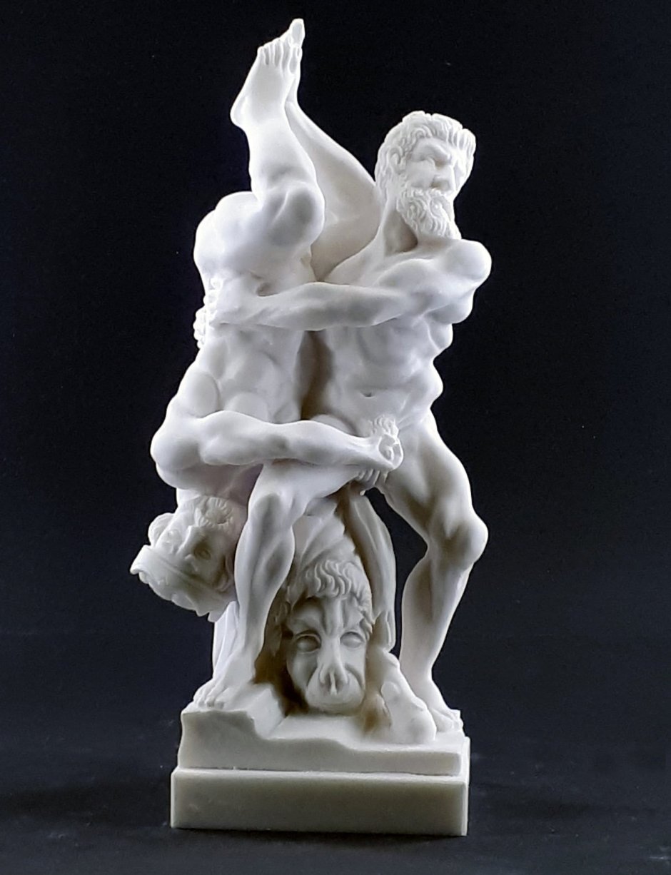 Самсон и Лев скульптура