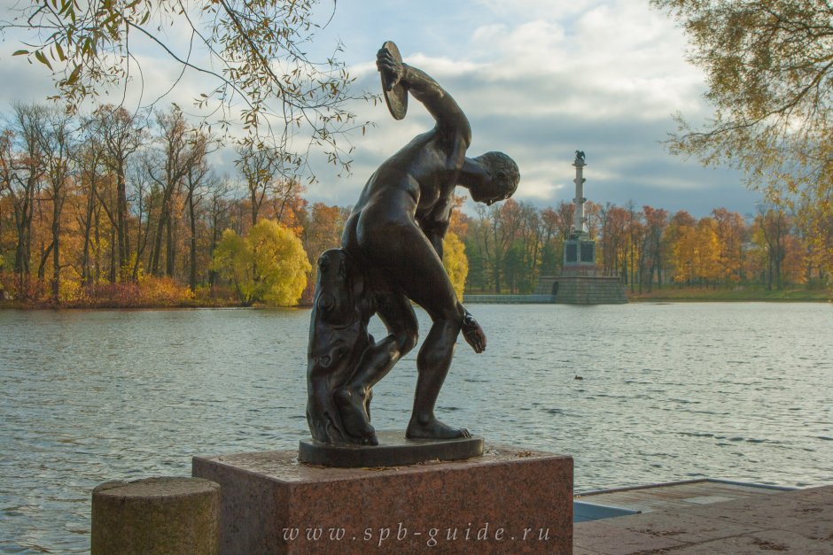 Скульптура Галатея в Екатерининском парке