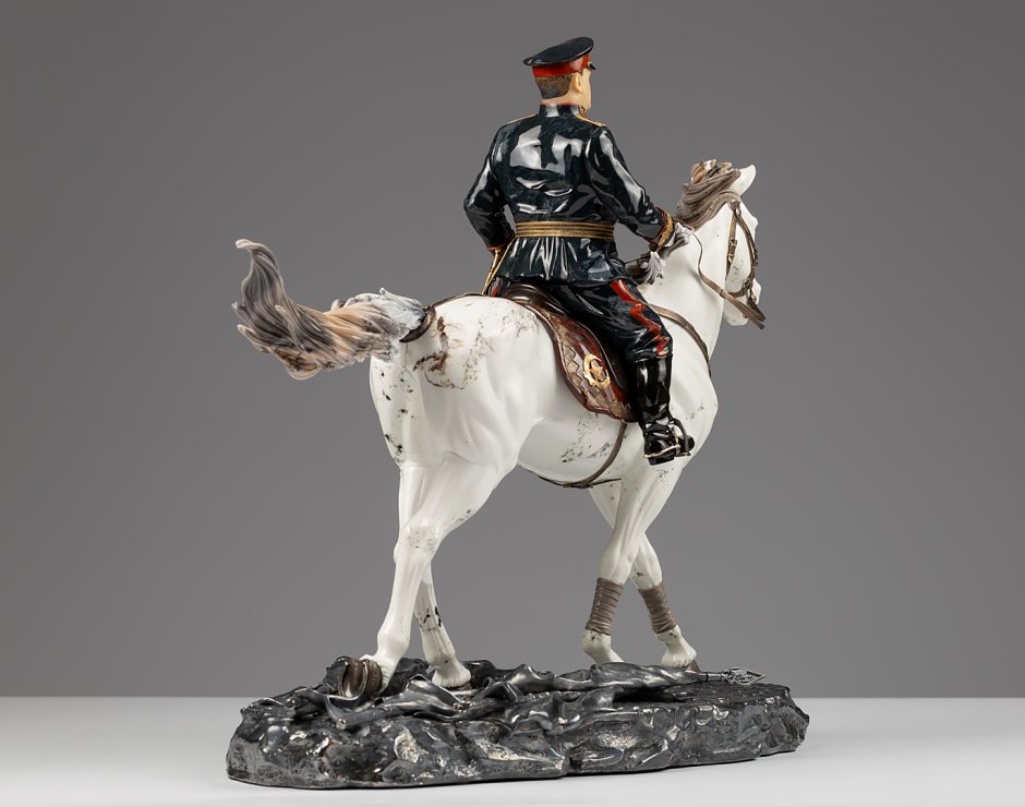 Георгий Жуков на белом коне