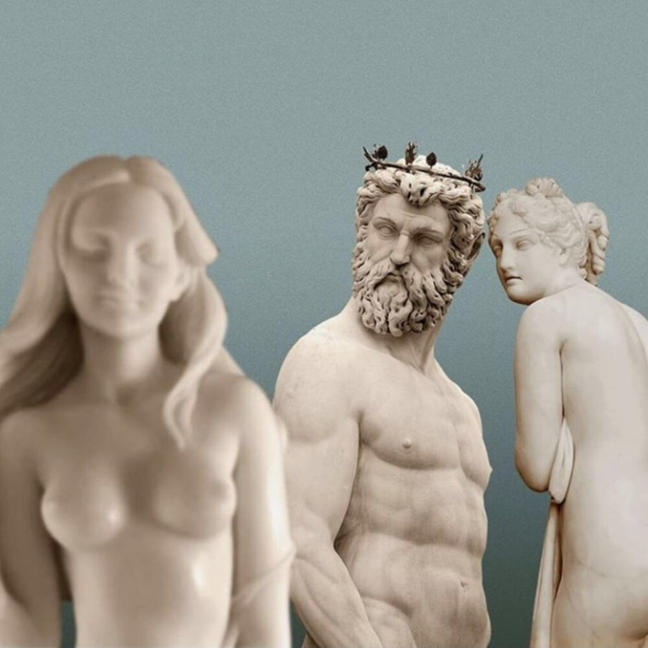Статуи древней Греции Эстетика