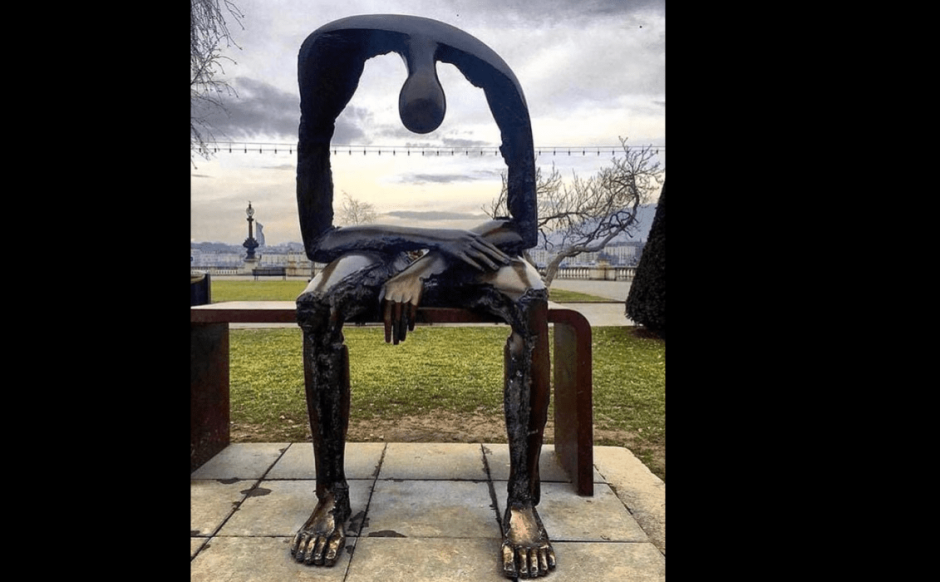 Скульптура Меланхолия Женева