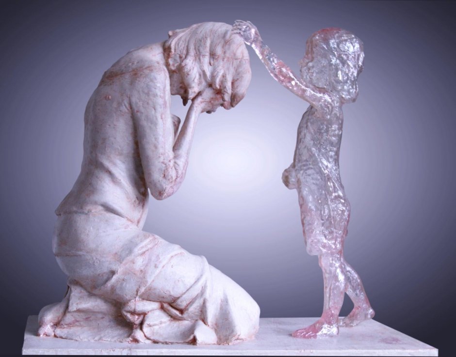 Мартин Худачек скульптура неродившимся детям