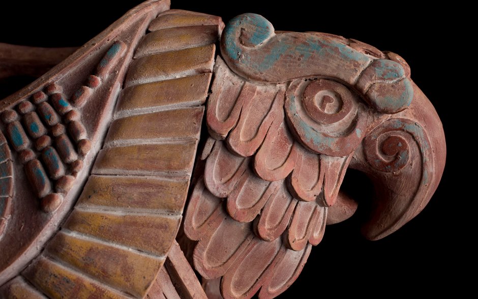 Ацтекские статуи животных