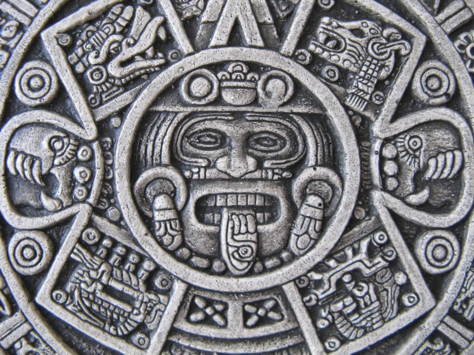Барельефы ацтеков инков Майя