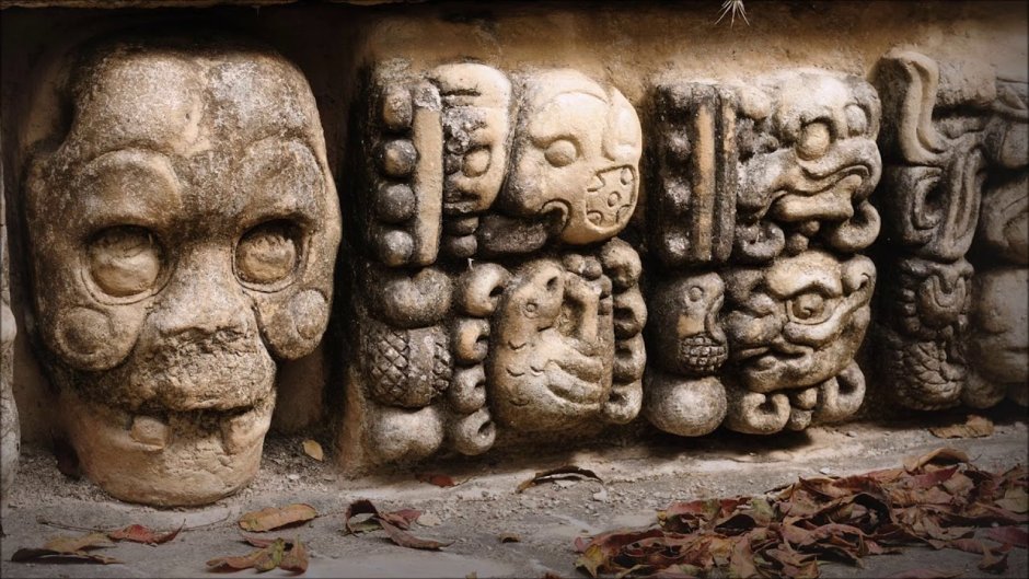 Храмы инков ацтеков Майя внутри