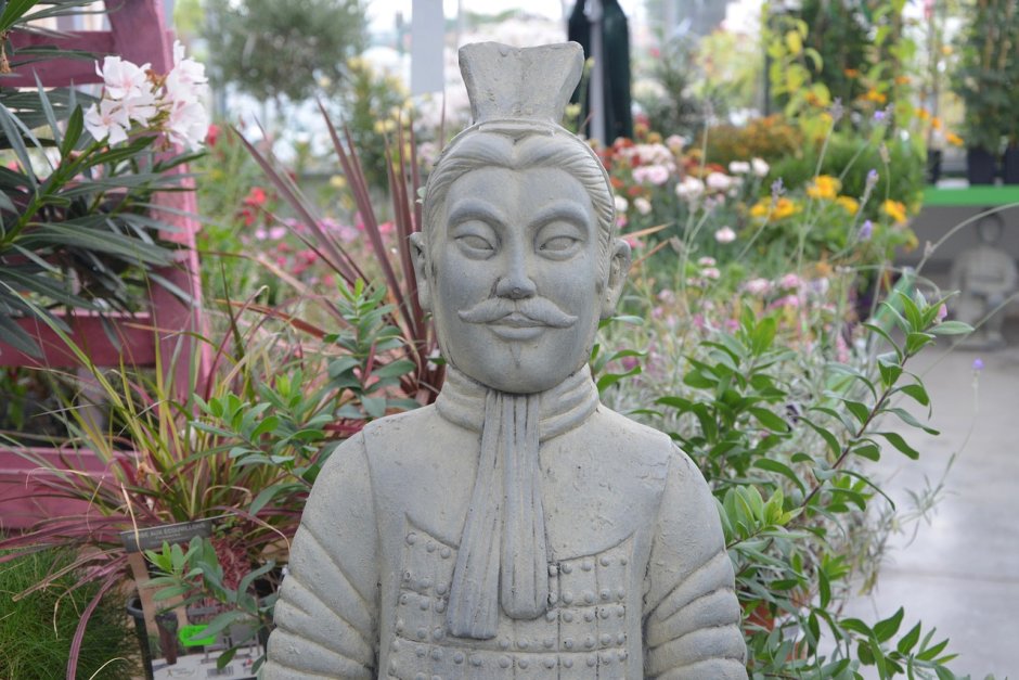 Китайские статуи объекты для вставки