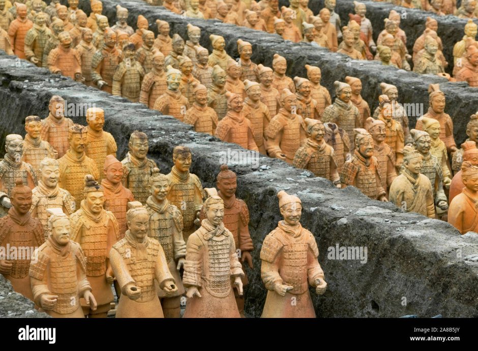 Глиняное войско китайского императора Сиань