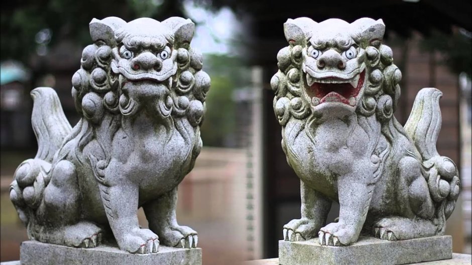Китайский Лев статуя