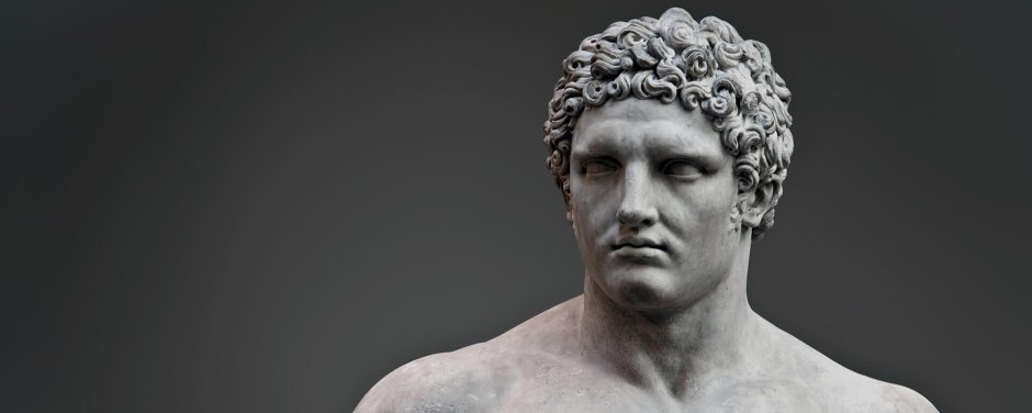 Греческие статуи атлетов