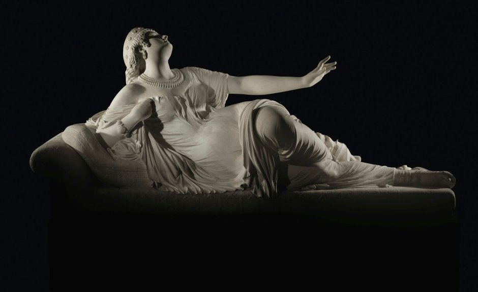 Аргунова — «умирающая Клеопатра» (1750)