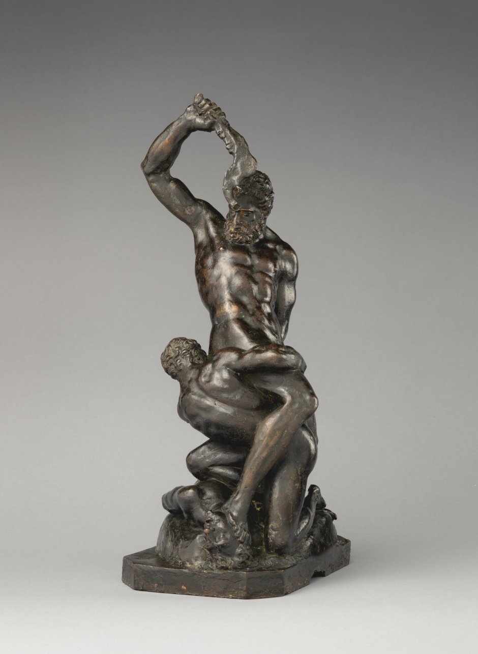 Микеланджело скульптура Самсон