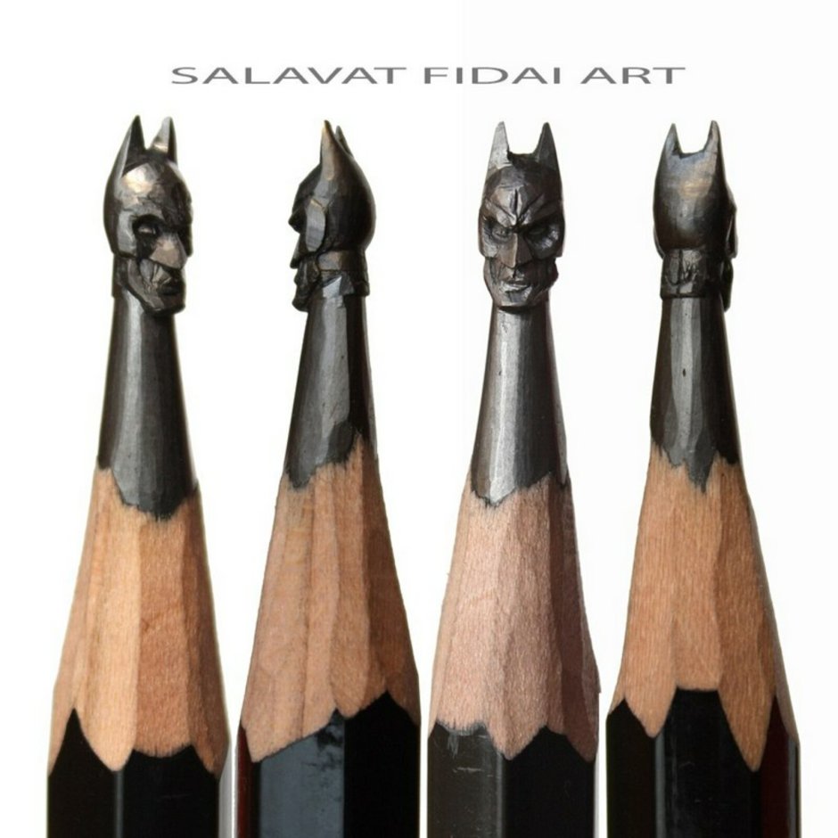 Скульптуры из грифеля карандаша