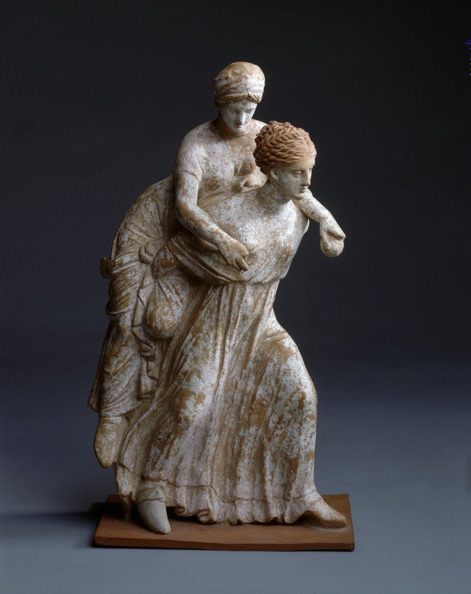 Терракота тарнатские скульптуры Греция скульптор