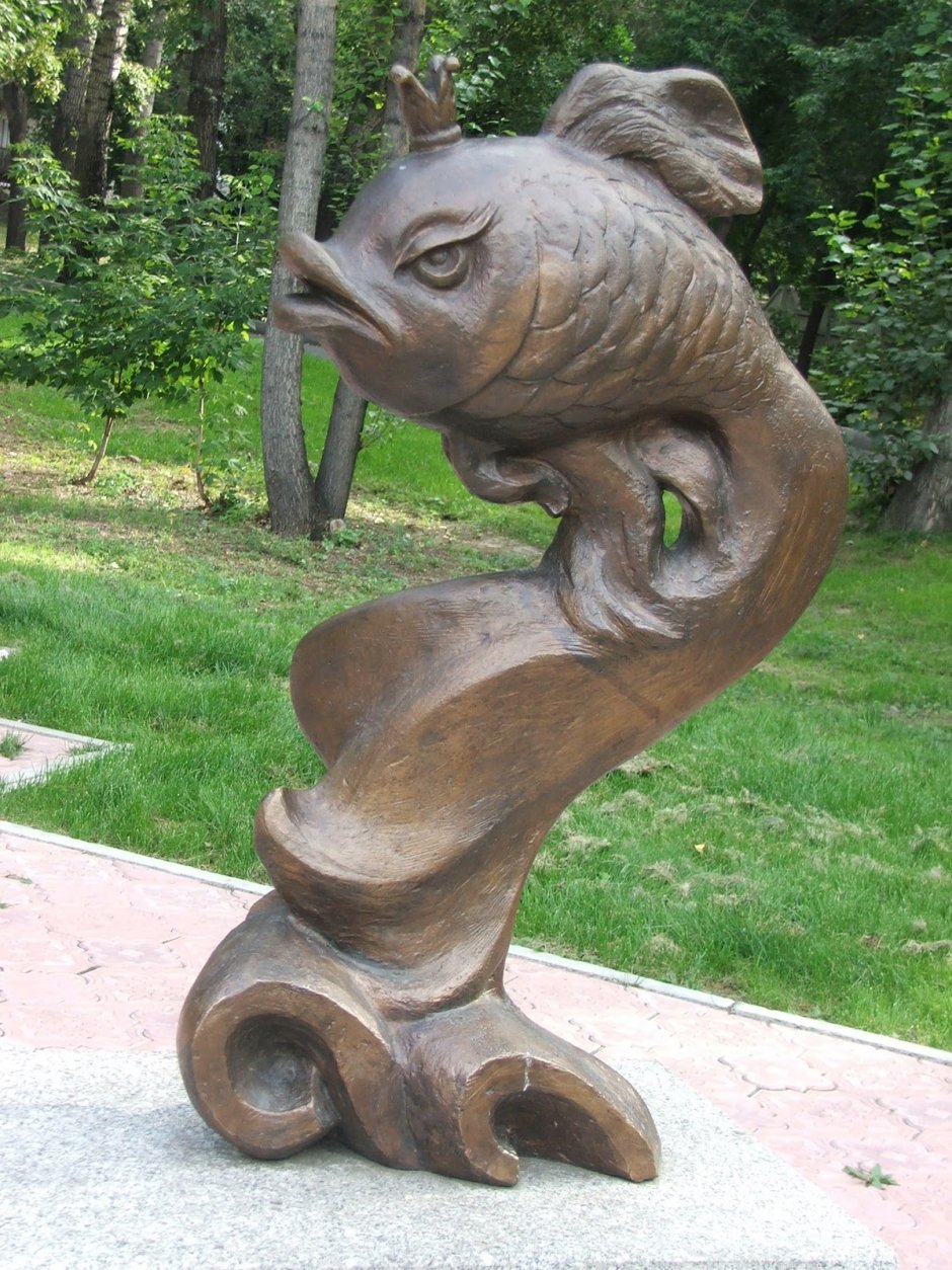 Памятник Буратино в Раменском
